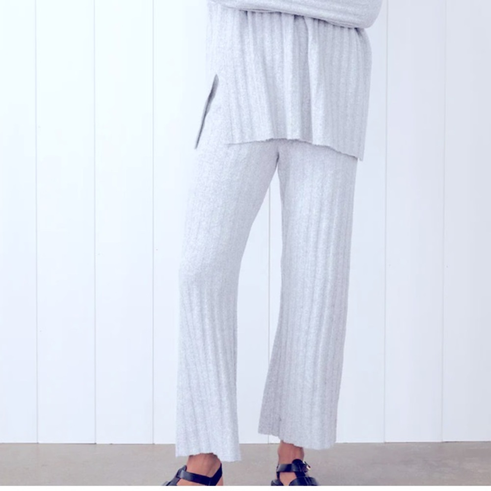 NWT Stateside Ribbed Pull On Lounge Pants. Pockets. Sz. M